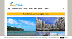 Desktop Screenshot of bloggaviaggio.com